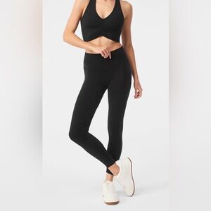 Alo Yoga Black 7/8 High Waist AirBrush Leggings